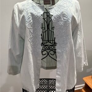 Chico's Soft Blue Top